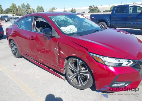 2020 Nissan Sentra Sr Xtronic Cvt z USA, uszkodzony, nr VIN 3N1AB8DV4LY240121